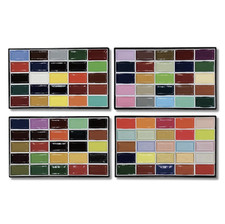 Kissho Gansai 100-Color Set Authentic Japanese Traditional Watercolor Paint Set