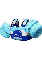 Chriffer Kids Swim Vest Life Jacket 30-55 Lbs, Unisex Whale 
