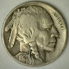 1920 Buffalo Indian Head Nickel VF 5c US Coin Very Fine Circulated Philadelphia