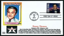 USA, SCOTT # 4628, GLEN FDC COVER - HOLLYWOOD COMEDIAN DANNY THOMAS, YEAR 2012