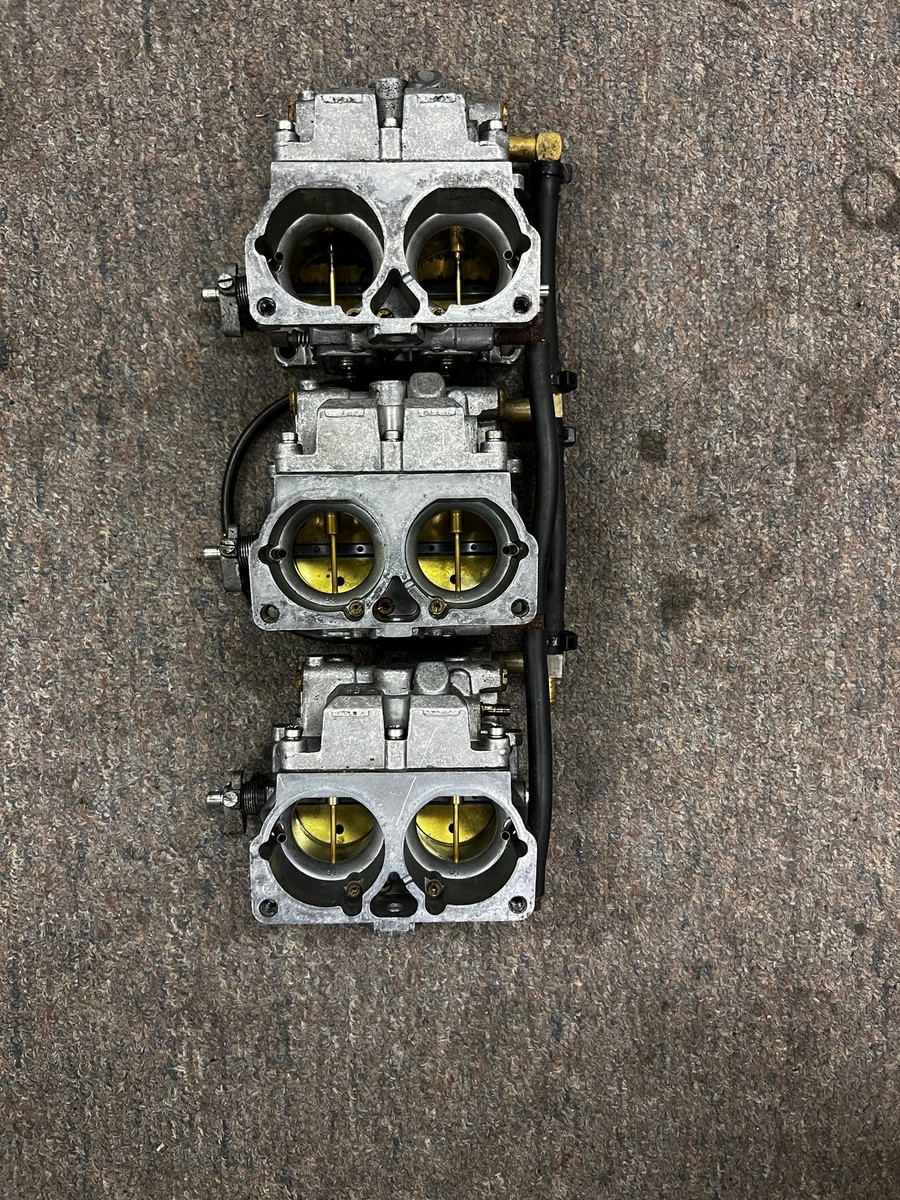Mercury 150hp 2 stroke outboard carburetor set (3326-828272-C) | eBay