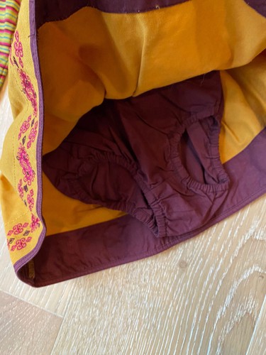 tea - girls 12-18 mos skirt & 18-24 Mos long sleeved shirt - fall colors EUC - Bild 4 von 7