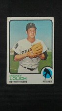 1973 Topps Baseball card #390 Mickey Lolich  ( VERY GOOD  CONDITION )