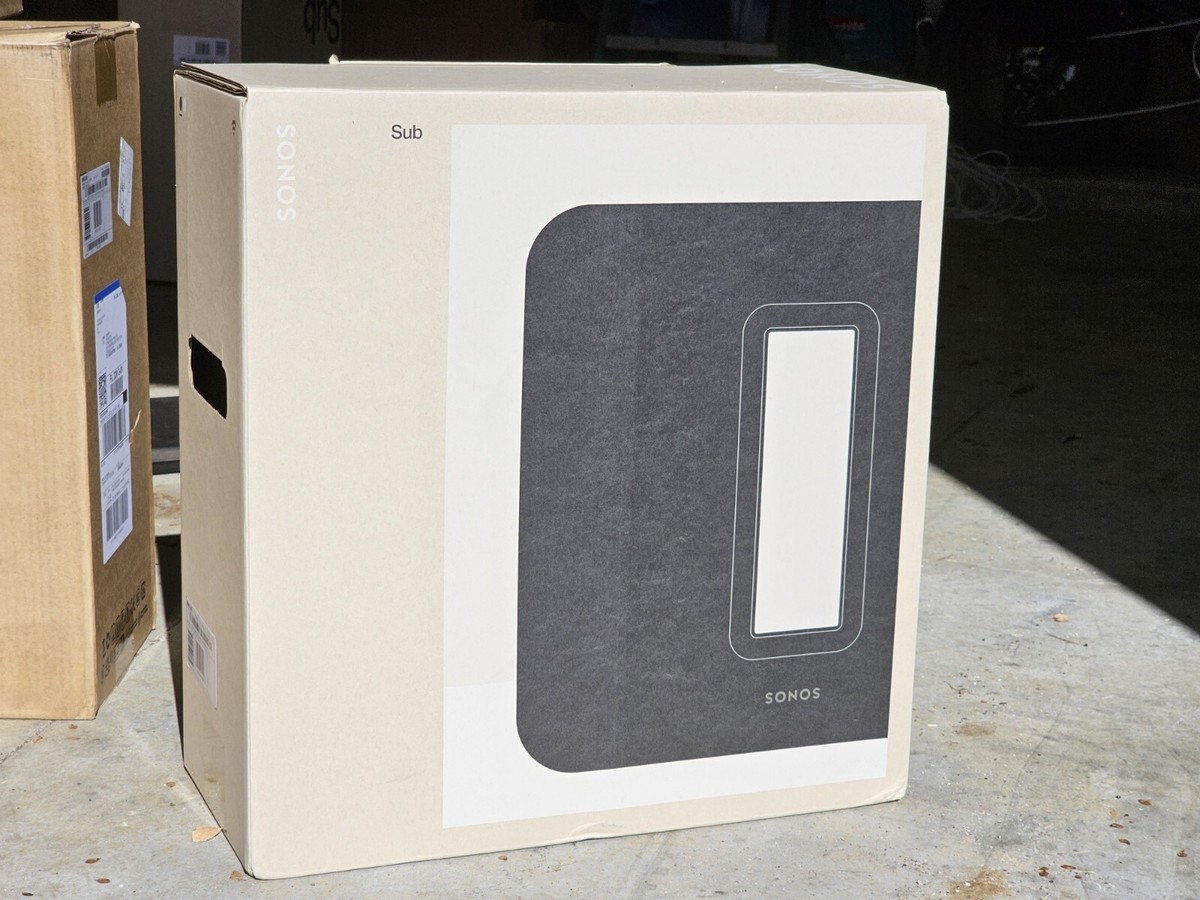 Sonos Sub Gen 3 Wireless Black Subwoofer - New Factory Sonos Sub Gen 3 Wireless Black Subwoofer - New Factory