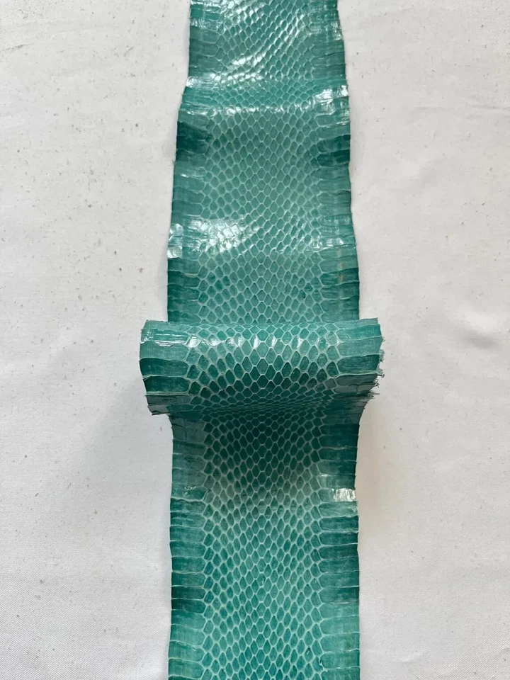 Snake leather for crafts, real snakeskin hide exotic leather - Image 2 of 4