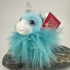 Russ Lil Peepers Twinkle Fluffy Unicorn Backpack Clip
