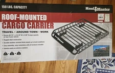Haul Master 150lbs Capacity Roof-Mounted Cargo Carrier (See Description)