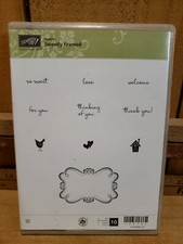 Stampin' Up! Hostess Stamp Set - Sweetly Framed #129702 Retired