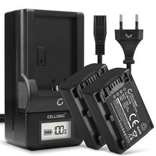 2x Akku für Sony DCR-SX53 PXW-X70 HDR-PJ820 HDR-CX270 650mAh + Ladegerät