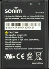 New OEM Original Genuine Sonim XP3 XP3800 BAT-01500-01S 1500mAh Battery