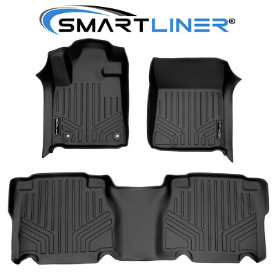 All Weather Floor Mats Liner Toyota Tundra CrewMax 2012-2013 Waterproof