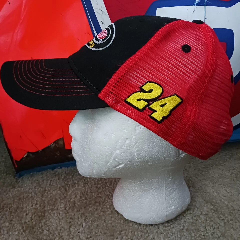 Sombrero de Jeff Gordon NASCAR 2012 emitido por el equipo Hendrick Motorsports Dupont 20 años #24 Foto 3 de 4