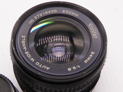 Vivitar 24mm f2.8 Canon FD Mount - GETESTET auf einem Canon AE1 Programm funktioniert gut