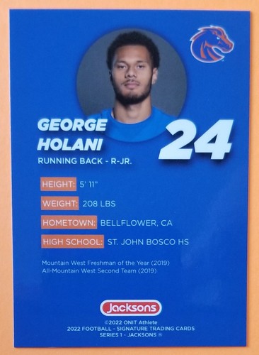 2022 Boise State Series 1 Football Cards - You Pick your Card Complete your Set  - Bild 57 von 203