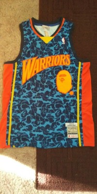 warriors bape jersey