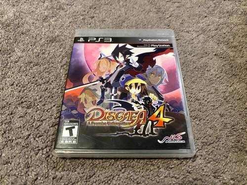 Disgaea 4: A Promise Unforgotten Sony PlayStation 3, 2011 Complete CIB w/Manual