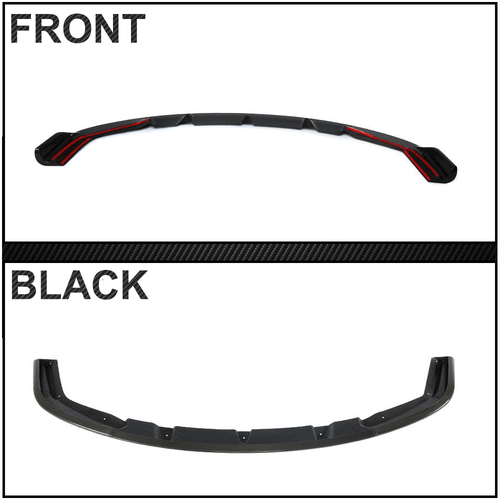 Carbon Frontlippe Front Spoiler Ansatz Schwert Passt für BMW F87 M2 Competition - Picture 11 of 12