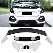 For 2016-2021 Honda Civic Hatchback Type-r Black White Rear Trunk Spoiler Wing For 2016-2021 Honda Civic Hatchback Type-r Black White Rear Trunk Spoiler Wing