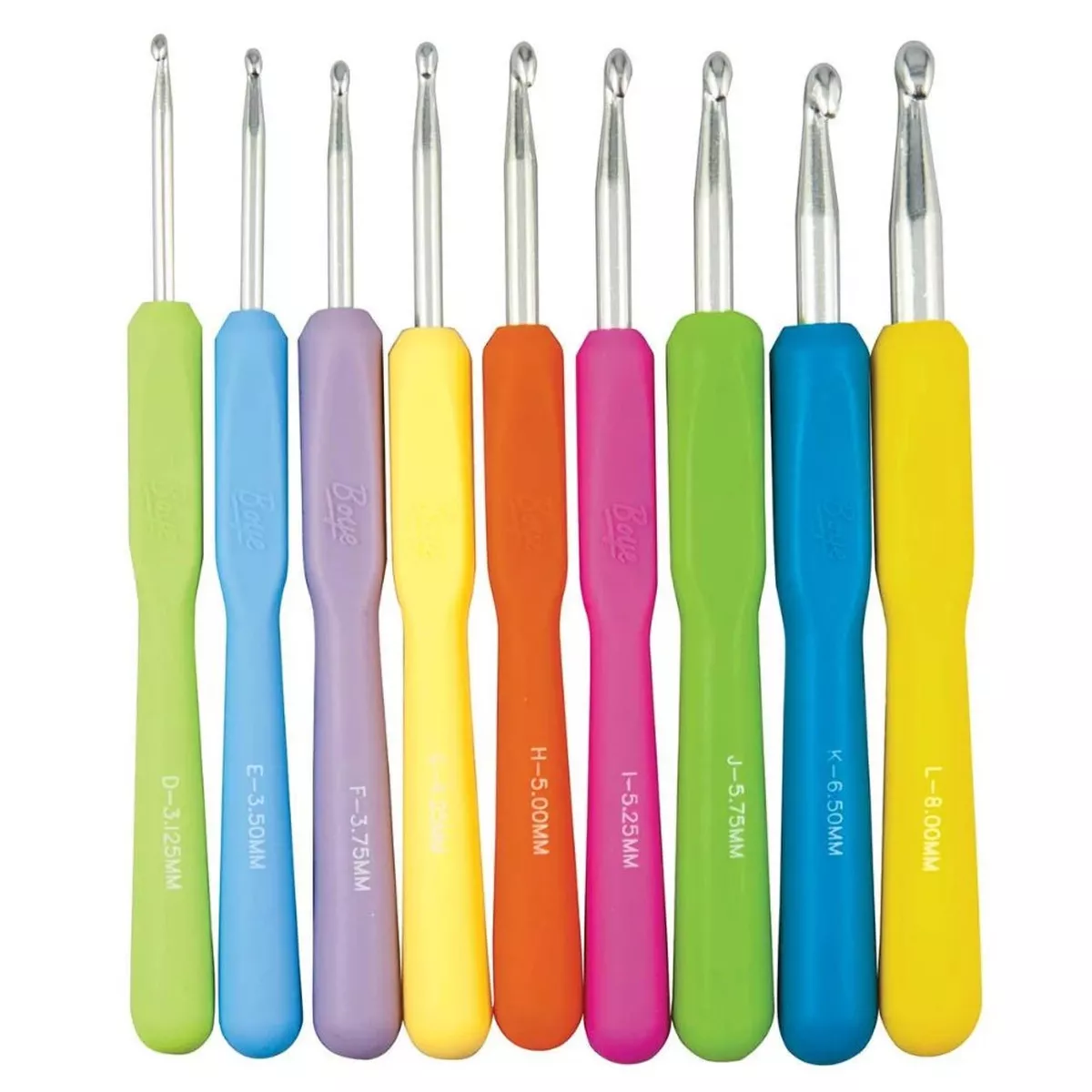 Boye Crochet Hooks. PICK A SIZE or Make a SET Aluminum Crochet