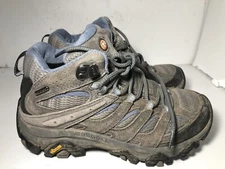 Merrell Women's Moab 3 Mid Waterproof Hiking Boot, Granite- US 7
