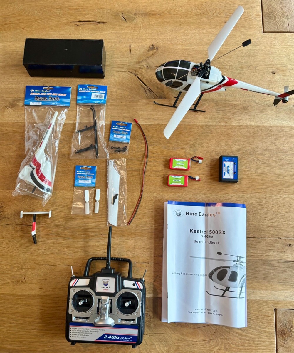 Nine Eagles Kestrel 500SX RC Helicopter Set | eBay