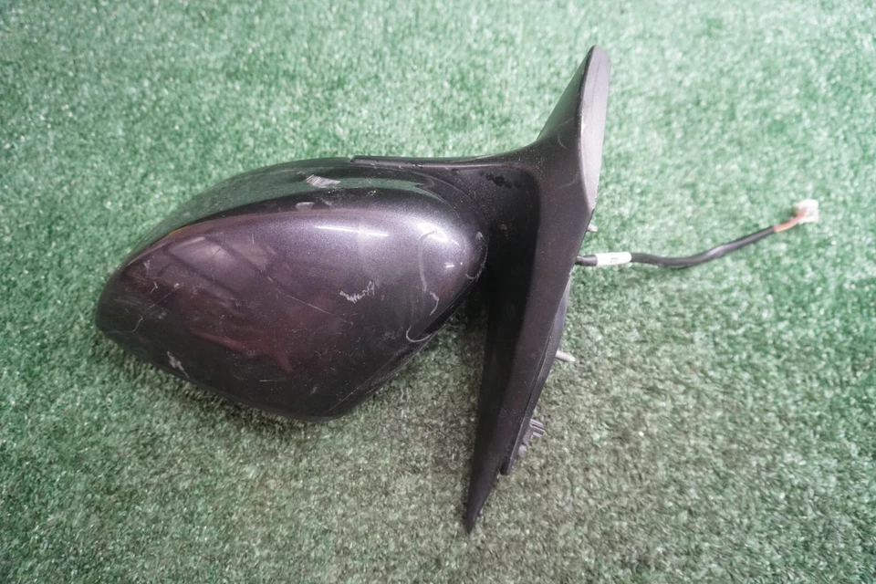 Espejo retrovisor de puerta Nissan Versa 2015 2016 2017 lado del conductor negro OEM SX020100 Foto 2 de 4