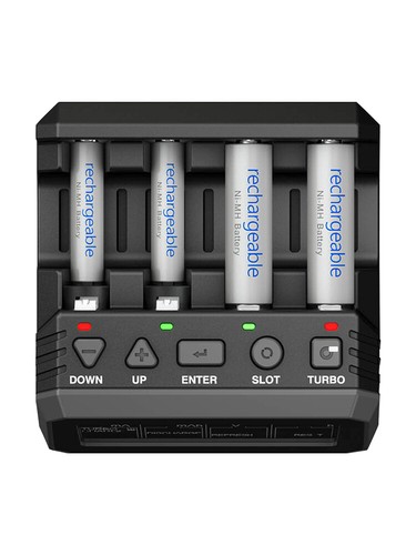 SKYRC NC2200 12V/2.0A 4 Slots Charger Analyzer NiMH/NiCD Battery Charger - Picture 4 of 15