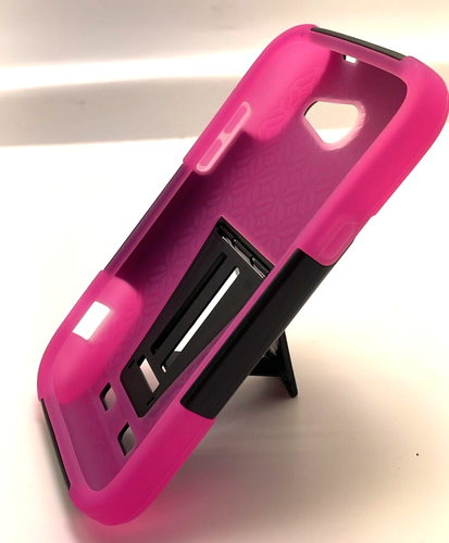 Luxe Hybrid Coque Avec Béquille pour ZTE Warp Sync N9515, Rose - Photo 5 sur 6
