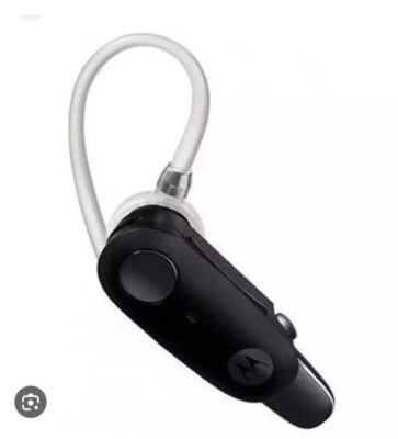 Motorola Boom hx600 bluetooth headsed Black/Clear Ear Hook