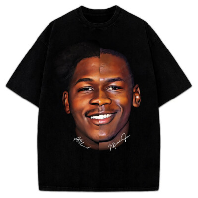 Anthony Edwards Next Michael Jordan Wolves Fan Custom Graphic Design T-Shirt