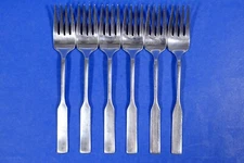 6 x Oneida Deluxe Antares Stainless Salad Forks 6 ¾”