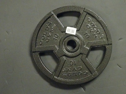 Gold's gym 1 inch plates hotsell