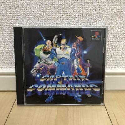 PlayStation 1 PS Captain Commando Retro Action Game Japan Import PS1 CAPCOM