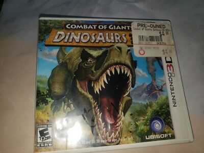 Combat of Giants: Dinosaurs 3D Nintendo 3DS 2DS Game Tested