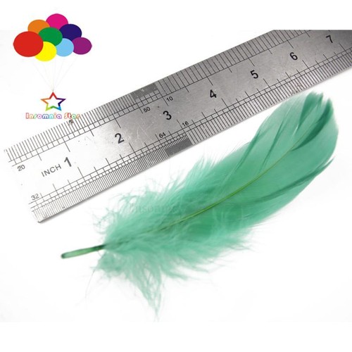 Diy 100 Pcs/Lot Colourful Goose feather 4-7cm 1-2 Inch Stage Props Dream Catcher - Picture 93 of 138