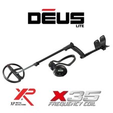 XP Deus Lite Metal Detector with 11" X35 Coil & WS4 Headphones