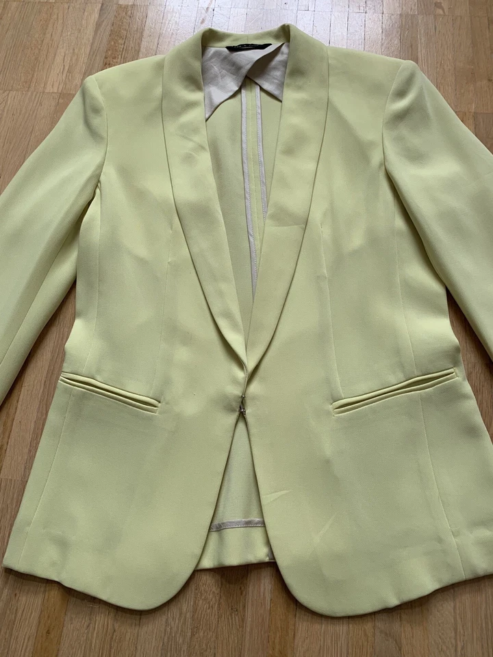 Orig. RAG & BONE New York USA Blazer Jacke gelb Muster w.NEU - Bild 2 von 4