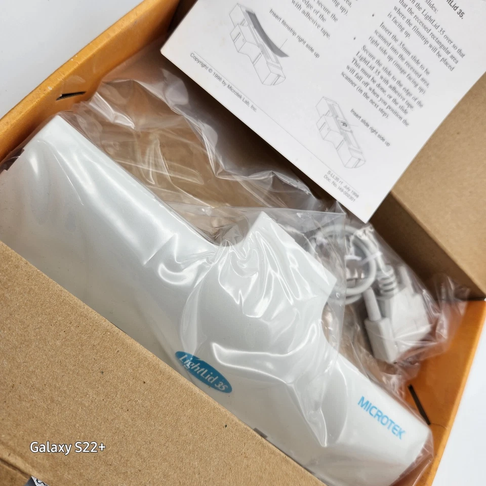 Film Scan Scanner Microtek LightLid 35 Adapter Flatbed Scanmaker Slide Filmstrip - Image 3 of 4