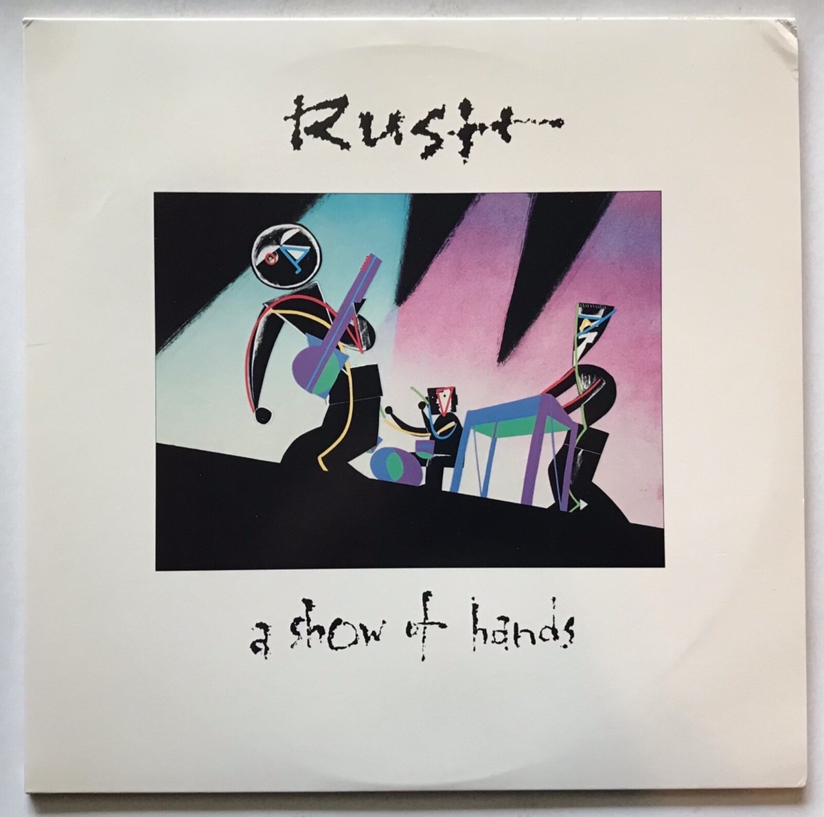Rush - A Show Of Hands - 1989 - Double LP - Canadian Club Edition
