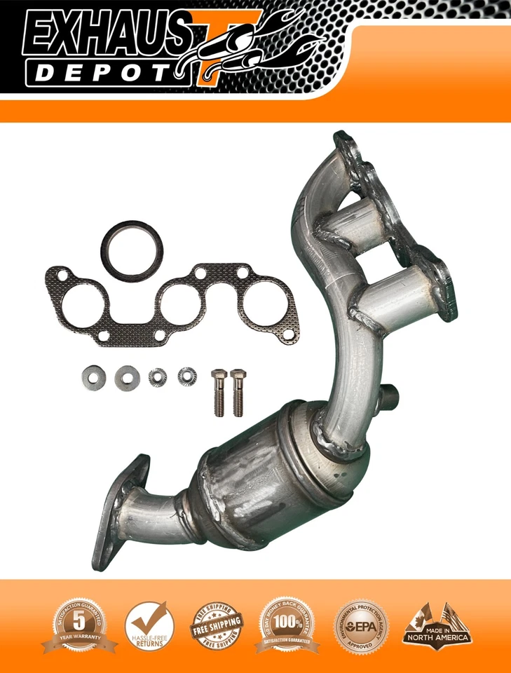 Convertidor catalítico colector para Lexus RX400H 2006-2008 BANCO HÍBRIDO 3,3 L 1 Foto 2 de 4