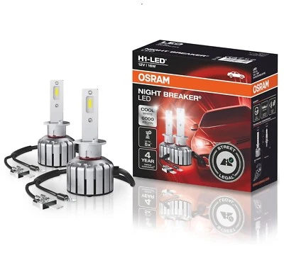 OSRAM NIGHT BREAKER H1 LED Set für Opel Astra K 15-22 weiß 6000K 64150DWNB - Bild 1 von 4