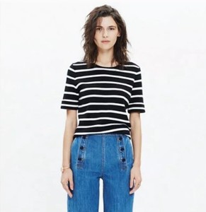 madewell short sleeve sweater