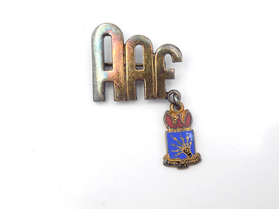 Original WWII US Army Air Force AAF Training Center Sterling Sweetheart ...