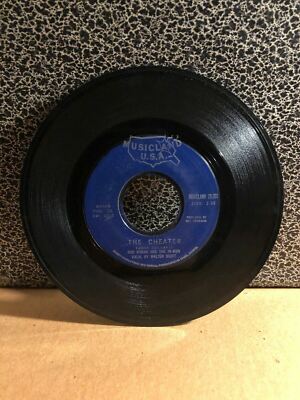 BOB KUBAN & THE IN-MEN 45RPM 7  Single Musicland USA Records  The Cheater  (J114