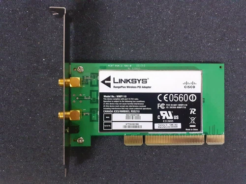 Linksys WMP110, RangePlus, PCI W-Lan Karte