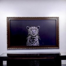 32, 43, 50, 55 inch Ornate frame for Samsung The Frame TV, Dark Walnut with Gold