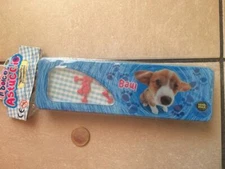 HANA DEKA PUPPY DOG PEN HOLDER METAL CASE