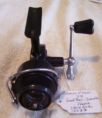 12023 VINTAGE GARCIA MITCHELL 308 REEL SEE TAG NICE WORKING | eBay