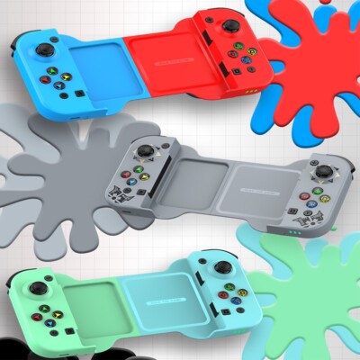 Space Saving Flexible Stretchable Bluetooth Game Controller for Switch NS Joycon
