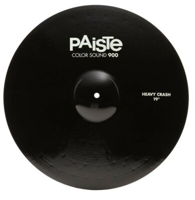 Paiste Color Sound 900 Black 19'' Heavy Crash Cymbal/New/Model # CY0001912819